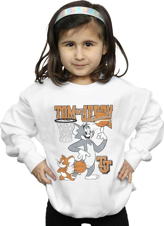 Produktbild Tom & Jerry Spinning Basketball Sweatshirt Mädchen (140, 146)