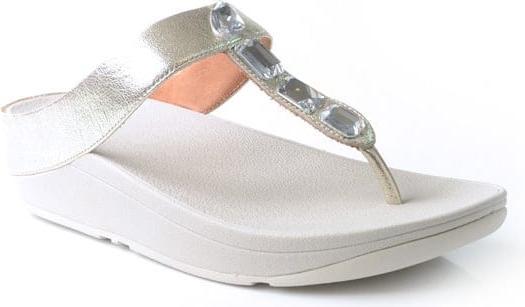 Actual product image Fitflop Lulu Glitter Toe Thongs (40)