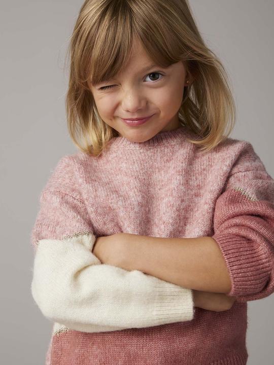 Produktbild Vertbaudet Mädchen Pullover im Colorblock-Style (146)