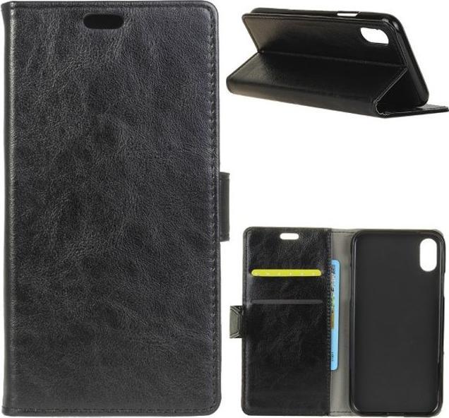 Actual product image MU Classic Crazy Horse II Leather Bookcover Series (Apple iPhone XS Max)