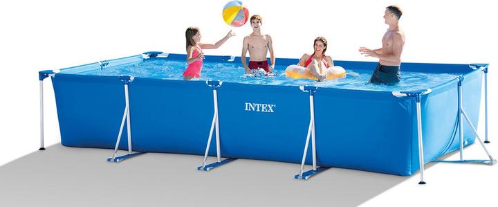 Produktbild Intex 4,5 M X 2,2 M X 0,84 M POOL MIT RECHTECKIGEM RAHMEN (450 x 84 x 220 cm)