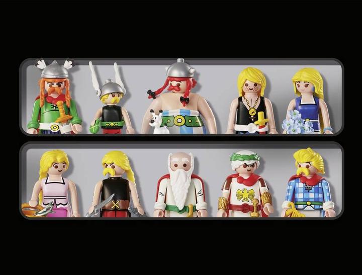 Image du produit Playmobil Cesar Irreduct Gaulois Asterix (71680, Playmobil Astérix)