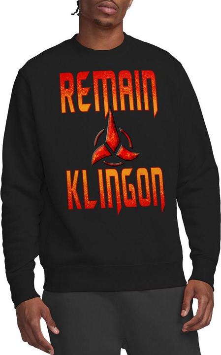Produktbild Universal Textiles Remain Klingon Sweatshirt (S)