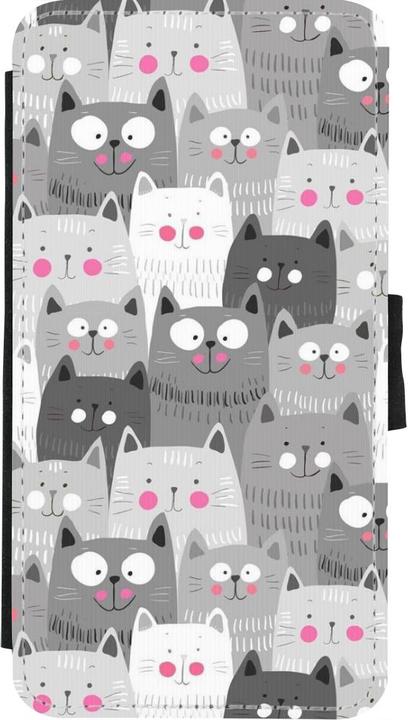 Immagine prodotto PhoneLook Cover Portafoglio Gatto Nero Flocks (Apple iPhone X, Apple iPhone XS)