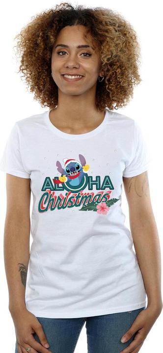 Produktbild Disney Lilo And Stitch Aloha Christmas TShirt (XXL)