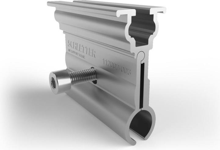 Actual product image Schletter Sheet metal clamp 510 Rapid for KalZip and similar (Solar system mounting material)