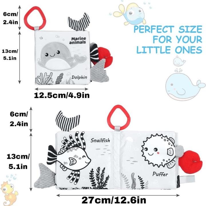 Produktbild Activity Board Kuscheltiere, Baby-Stoffbücher, Baby-Softbücher, Baby-Badetuchbuch, Buch für die frühe Entwicklung