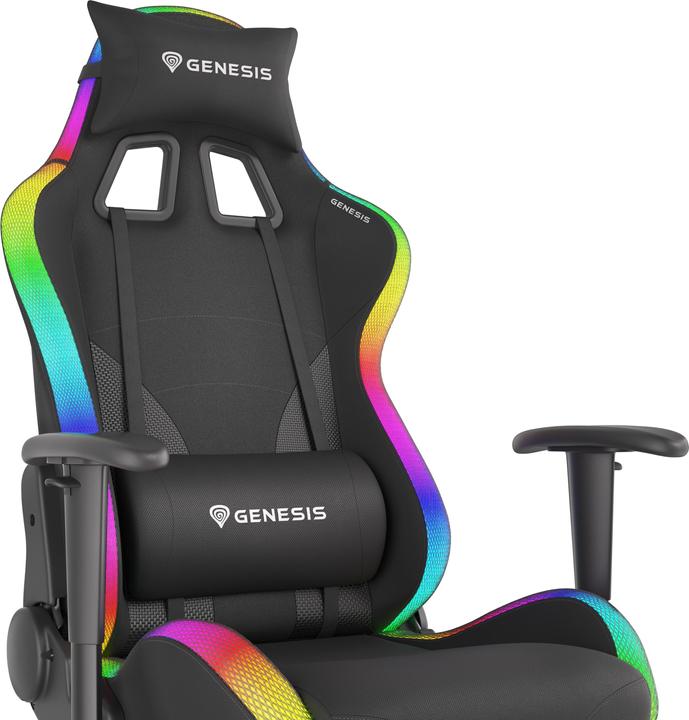 Immagine prodotto Genesis Sedia da gioco NATEC Trit 600 RGB NFG-1577 (colore nero)