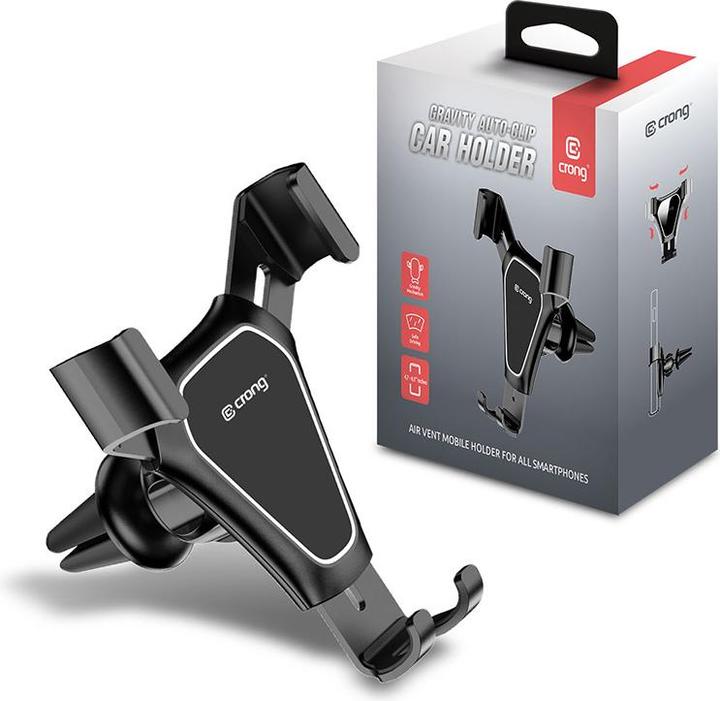 Immagine prodotto Crong Gravity Auto-Clip CRG-CH4-BLK Supporto per auto