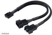 Actual product image Akasa PWM fan splitter, pack of 4