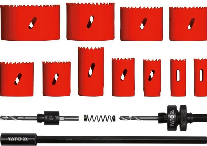 Produktbild Yato BIMETAL STITCH SET 7 pcs. 19-76 mm 3382 (76 Millimeter)