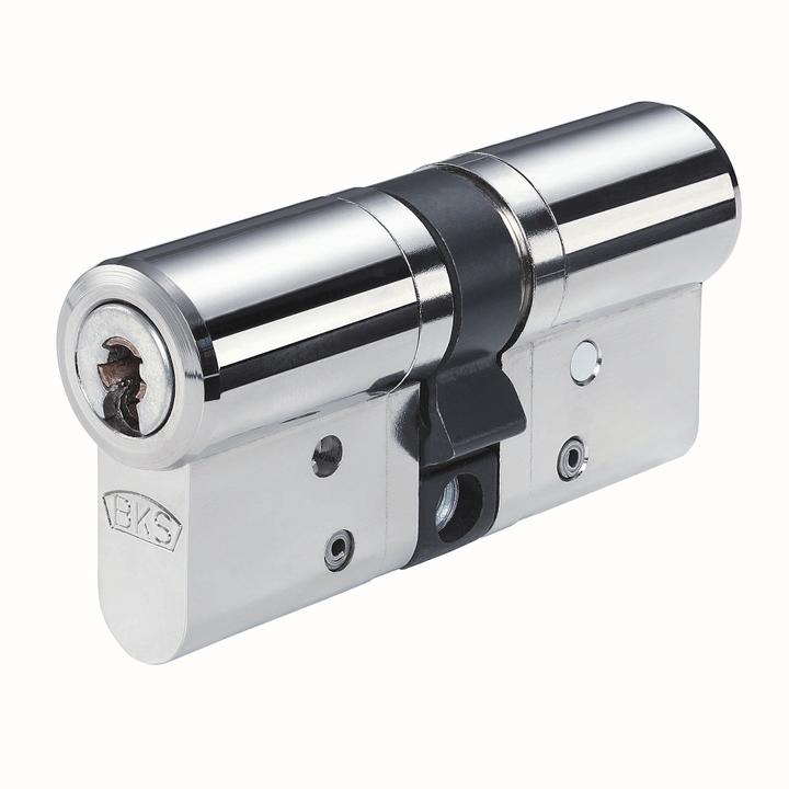 Produktbild BKS Janus Profilzylinder 4612 N+G, 31-31 mm, mit 5 Schl. u. Si-Karte (Profilzylinder)
