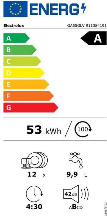 Energie-Label Electrolux GA55GLV