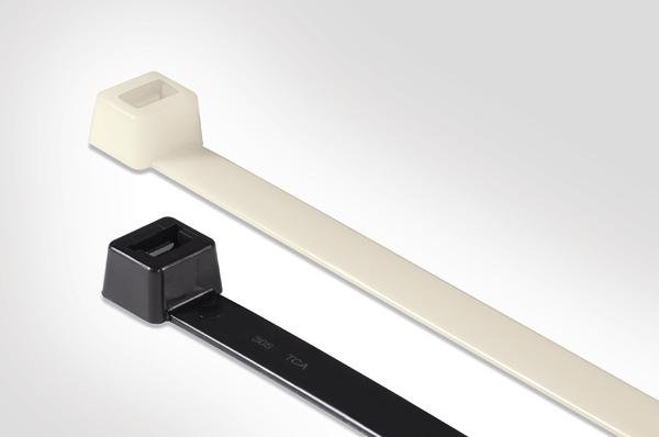 Actual product image HellermannTyton LK2A Bk Cable Tie Heat Rod-270x4.6mm (Plastic cable ties, 270 mm, 100 pcs.)