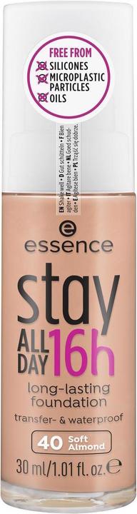 Image du produit essence Fond de teint Stay All Day 16h Long-Lasting 40 Soft Almond (40 Amande douce)