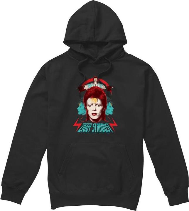 David Bowie Ziggy Heads Kapuzenpullover