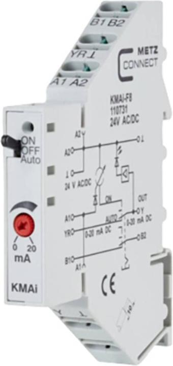 Actual product image Metz Connect Analogue value transmitter KMAi-F8 Spring-loaded terminal block