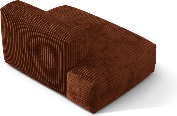 Actual product image Micadoni Modular Left Open Corner Sofa, "Martina", 1 Seat, 133x106x75 Made in Europe (Corner sofa)