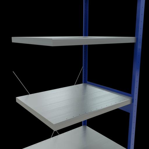 Actual product image Schulte Lagertechnik MULTIplus250 boltless bay system with cross brace