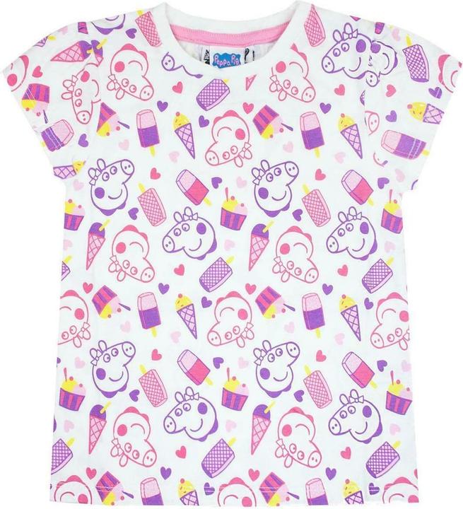 Peppa Pig Girls All-Over Print T-Shirt