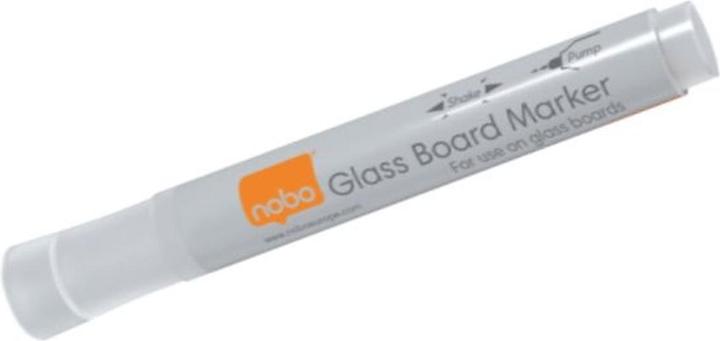Produktbild Nobo Glasboard Marker (White, 3 mm, 4 x)