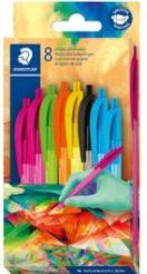 Produktbild Staedtler Multiverse Dreieckiger Kugelschreiber 8 Farben (Gemischte Farben, 8 x)