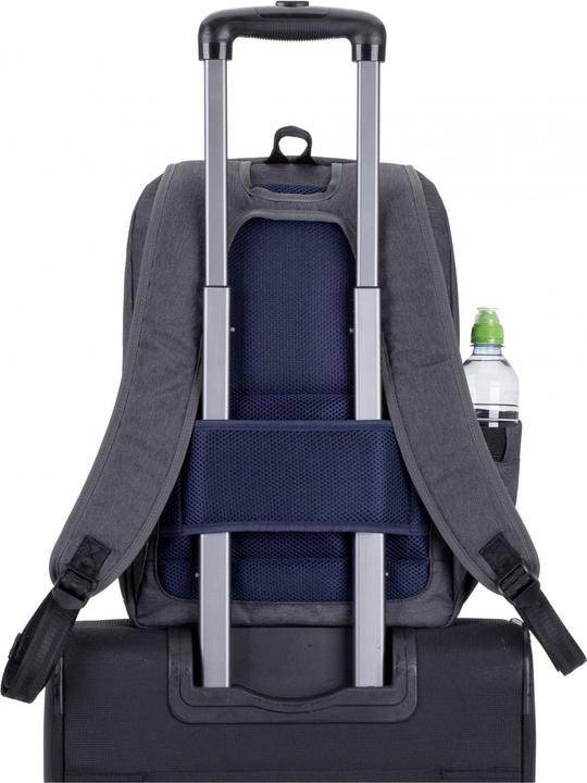 Actual product image Rivacase SUZUKA 7760 backpack for laptops up to 15.6 inches (black) (18 l)