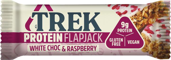 Actual product image TREK Protein Flapjack (Oats, Raspberry, Chocolate, Sweet, 1 pcs., 50 g)