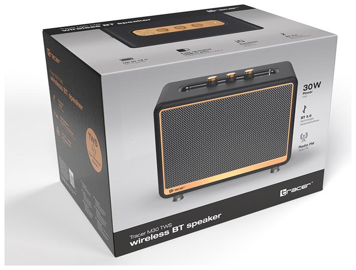 Immagine prodotto Tracer M30 TWS bluetooth czarny (12 h, Batteria ricaricabile)