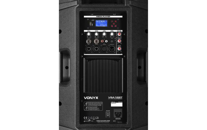Actual product image Vonyx Speaker VSA12BT (Active, 1x 800 W)