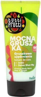 Immagine prodotto Farmona Tutti Frutti Balsam do ciała ujędrniający "Mocna Gruszka" - Gruszka & Imbir 200ml (Lozione corpo, 200 ml)