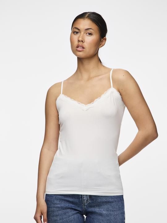 Actual product image Pieces Lace Strappy Top (L)
