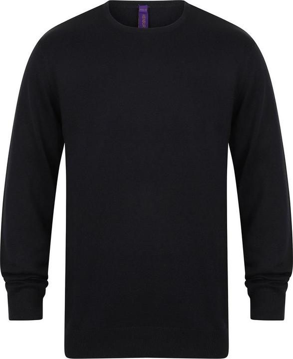 Henbury BaumwollAcryl Sweatshirt mit Rundhalsausschnitt