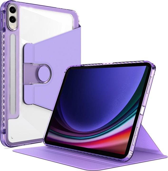 Produktbild Techsuit - Crystal Vision - Samsung Galaxy Tab S9 Ultra / S10 Ultra - Purple (Galaxy Tab S9 Ultra)