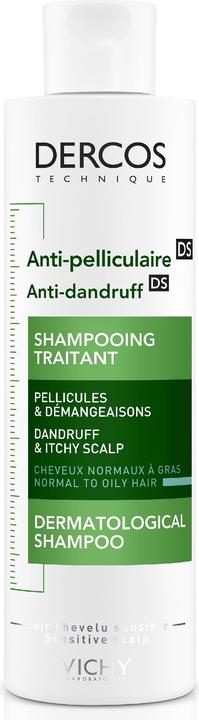 Vichy Dercos Anti-Schuppen Shampoo für normale bis fettige Kopfhaut (200 ml, Liquid shampoo)
