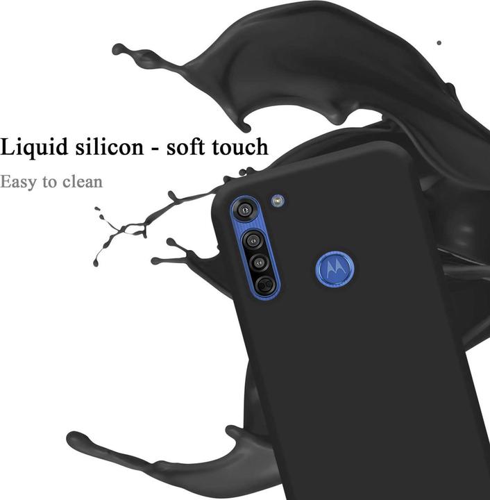Produktbild Cadorabo Hülle für Motorola MOTO G8 TPU im Liquid Case Design (Motorola Moto G8)