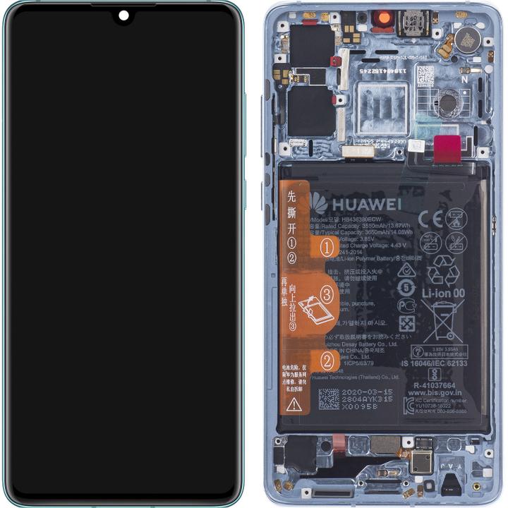 Immagine prodotto Huawei Display Unit für P30, mit Akku, Breathing Crystal (New Code) (Huawei P30)