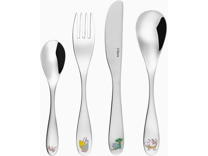 Produktbild Sola Kinderbesteckset Kids World 2, 4-tlg