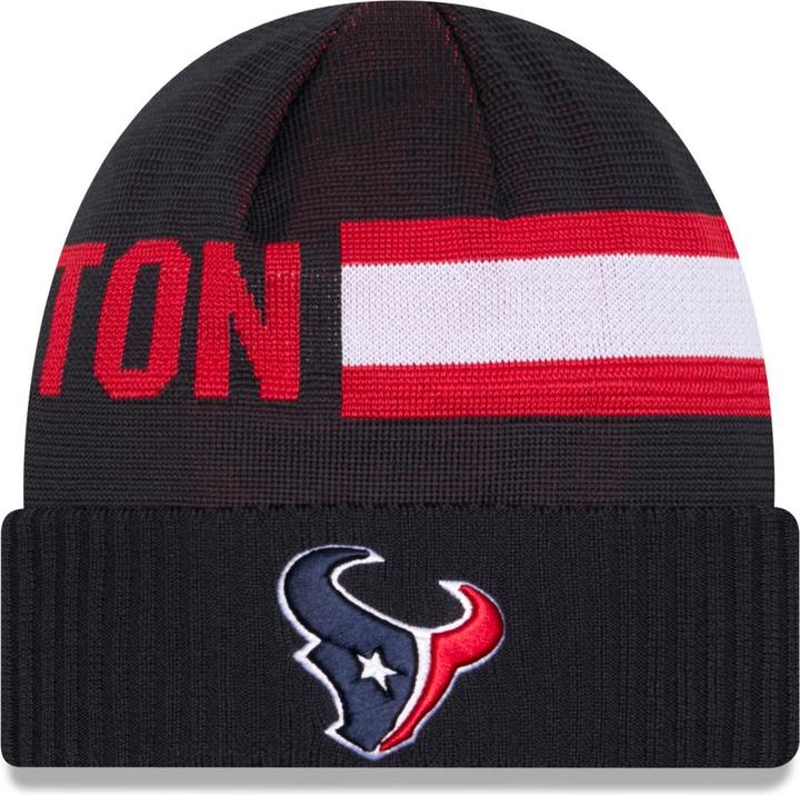 New Era NFL Sideline Tech Knit Mütze - Houston Texans