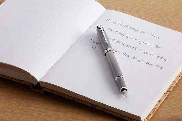 Image du produit Parker Pen Parker IM Writing Rituals Stylo plume Gris, trait. F (Gris, 1 x)