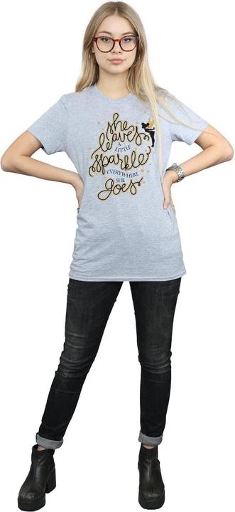 Immagine prodotto Disney Tinkerbell Stars Maglietta Ampia Donna (M)