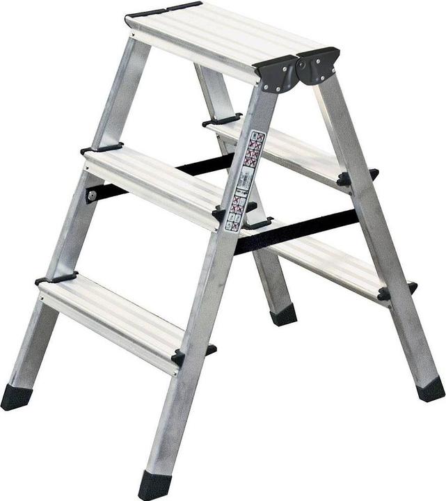 Productafbeelding Krause Aluminium dubbele trapladder (Trapladder, 75 cm)