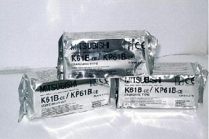 Produktbild Mitsubishi Videoprinterpapier (K61B) (0.11 m)