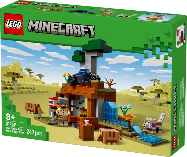 Produktbild LEGO Die Expedition zur Gürteltiermine (21269, LEGO Minecraft)