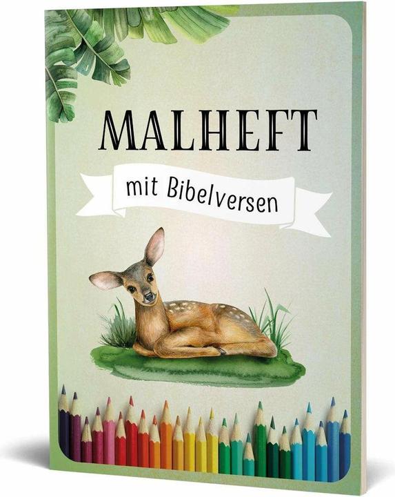 Produktbild Malheft mit Bibelversen