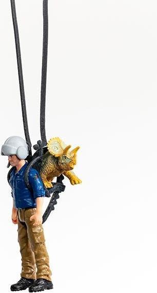 Actual product image Schleich Dino parachute rescue