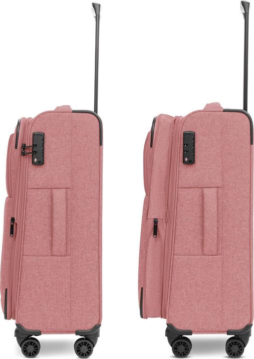 Produktbild Redolz Essentials 12 THREE SET 4-Rollen Kofferset 3-tlg. mit Dehnfalte (201 l, XL (ab 115l))