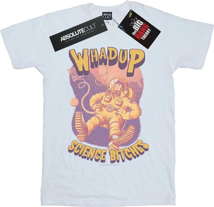 Actual product image Dam Mens Whad Up Science Bitches T-Shirt (L)