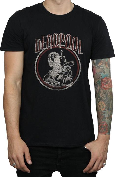 Produktbild Deadpool Vintage Circle TShirt (XL)