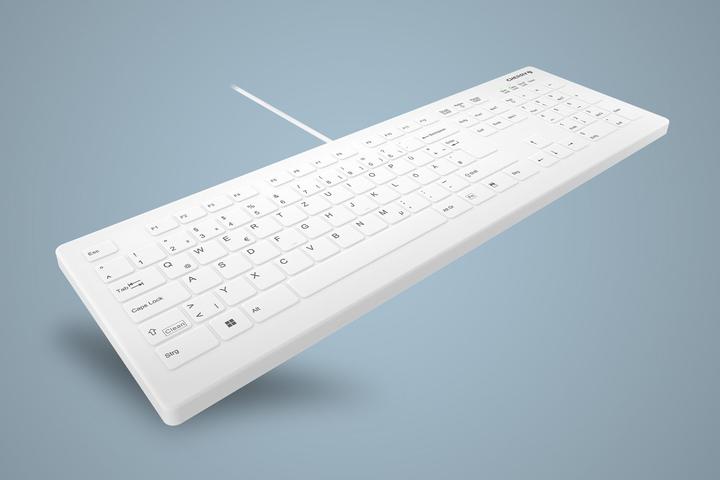 Produktbild CHERRY AK-C8112 MEDICAL KEYBOARD WHITE (CH, Kabelgebunden)